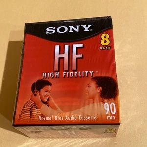 Sony High Fidelity Cassette Tapes